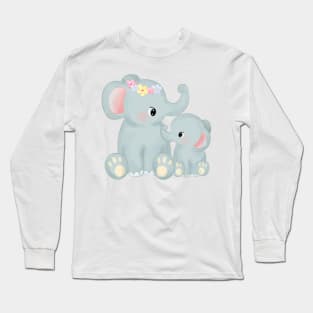 Elephant Long Sleeve T-Shirt